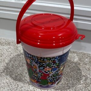 Whirley Christmas Theme Disney Popcorn Bucket
